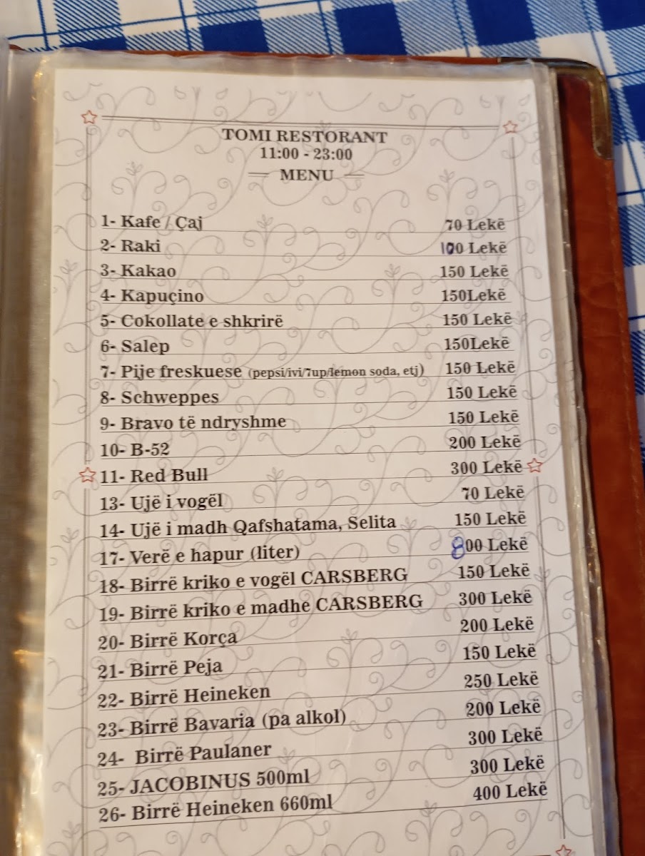 Menu Restorant Tomi-2